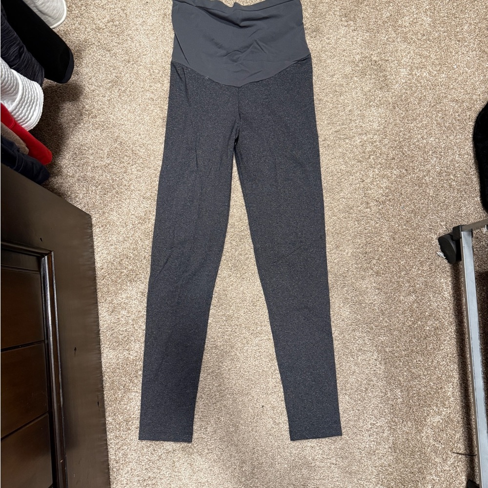 David Lerner Charcoal Leggings-Maternity